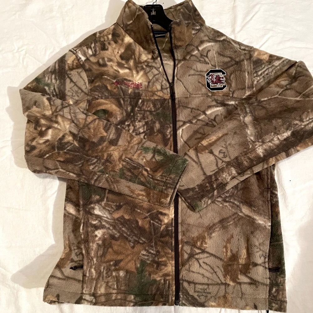 Columbia USC Gamecocks Camo Full Zip